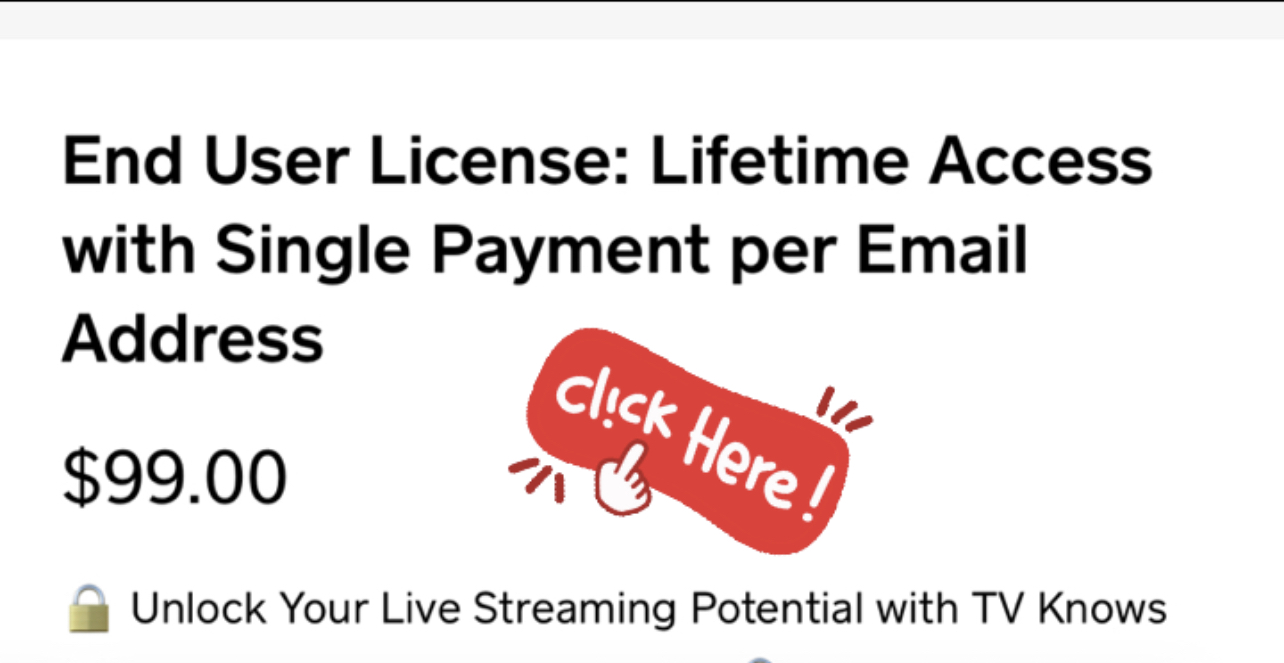 End User License: Elevate Your Streaming Journey with TV Knows You.com, Inc.